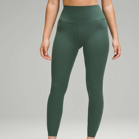 lululemon athletica Pants - Lululemon Wunder Train High-Rise Tight 25" - 4 Dark Forest